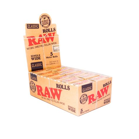 Smoking Accessories :: Cigarette Paper :: Cigarette paper RAW Rolls Organic