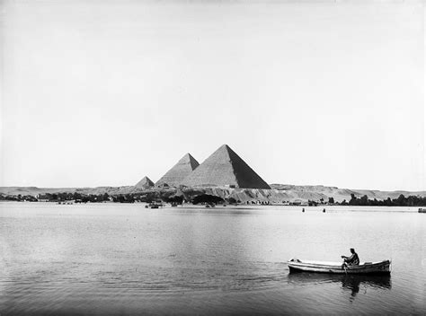 men, Nature, Landscape, Architecture, Egypt, Pyramids Of Giza, Water, Pyramid, Old Photos ...