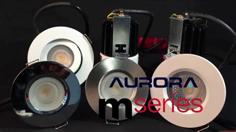Aurora M Series Integrated LED Downlights - YouTube