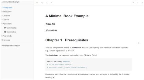 12.1 Get started | R Markdown: The Definitive Guide