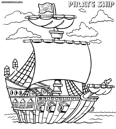 Pirate Ship Drawing For Kids at GetDrawings | Free download