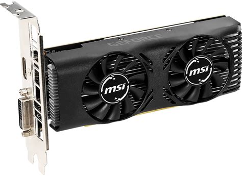 MSI & ZOTAC with New Double-Slot Low-Profile GeForce GTX 1650 GPUs