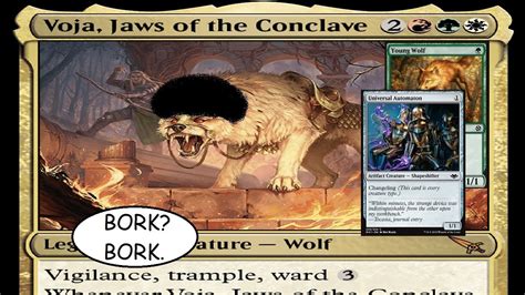 MTG Arena - Elves Riding Wolves | Voja, Jaws of the Conclave | Historic ...