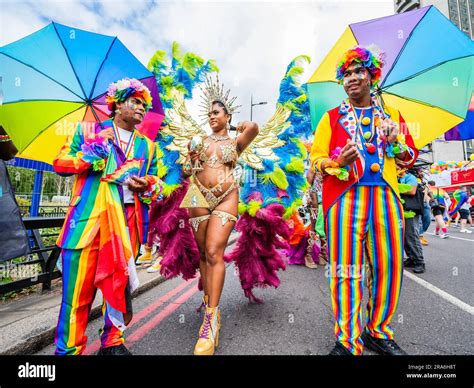 London, UK. 1st July, 2023. The annual Pride in London parade and festival as part of Pride ...