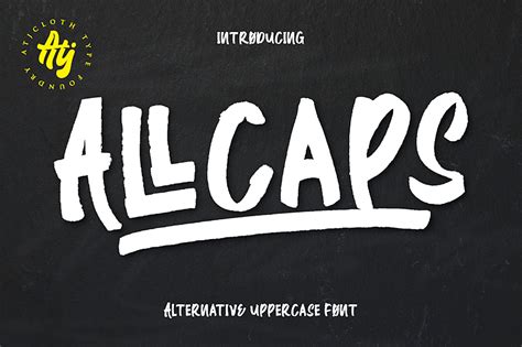 All Caps - Free Font - Dealjumbo.com — Discounted design bundles with extended license!