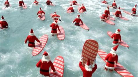 Cocoa Beach Surfing Santas 2024 - Allys Bernete