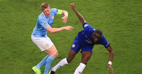 Antonio Rudiger sends message to Kevin De Bruyne after Champions League ...