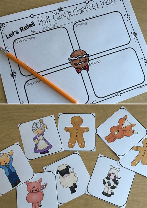 Gingerbread Man Activities, Sequencing Activities, Literacy, First Grade, Second | Gingerbread ...