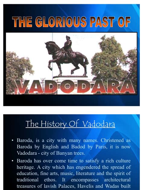 History of Baroda | PDF