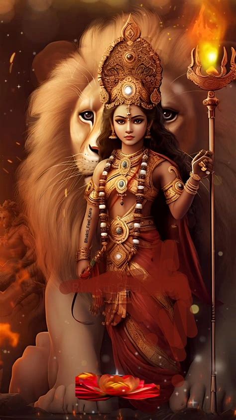 Pin on Hindu Goddesses | Happy navratri images, Navratri images, Maa ...