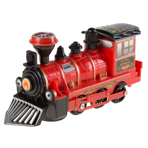 Hey! Play! Locomotive Engine Car Battery Powered Toy Train - Walmart.com - Walmart.com