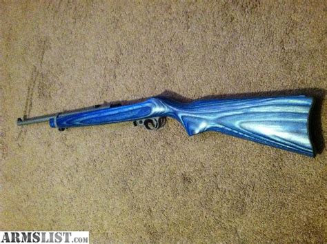 ARMSLIST - For Sale: Ruger 10/22 blue laminated stock 90% complete.