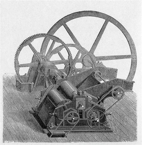 Sugar Cane Mill Mechanism Photograph by Cci Archives/science Photo Library