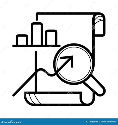 Business analyst icon stock vector. Illustration of social - 136881195