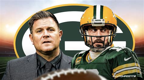 Packers GM Brian Gutekunst said he hasn't spoken to Aaron Rodgers