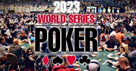 2023 WSOP Props: Winning Hand, Winner Age, and More