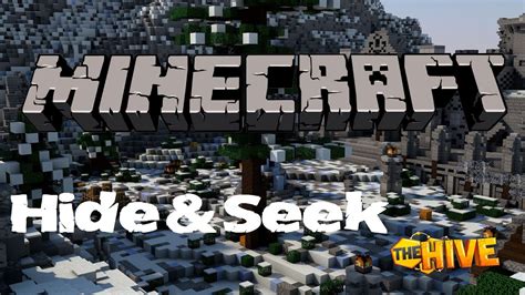 Minecraft Hide and Seek on The Hive - YouTube