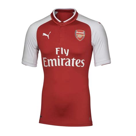 Arsenal 17-18 Home Kit Released - Footy Headlines