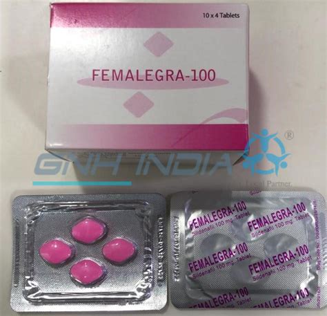 BUY Sildenafil Citrate - Femalegra-100 100mg Tablet online at GNH India.