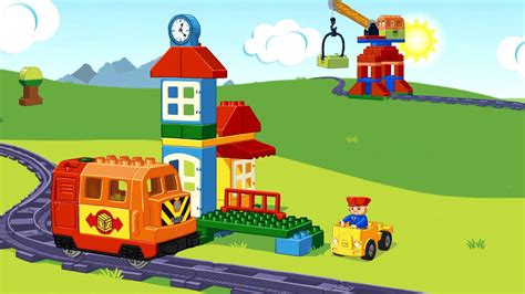 LEGO DUPLO Train - Lego Games for Kids - YouTube