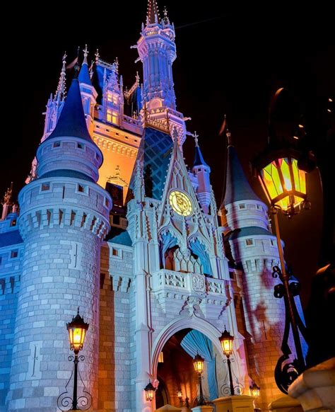 Cinderella Castle at night | Disney cinderella castle, All disney parks ...