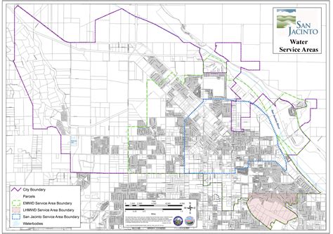 Water Boundary Map - City of San Jacinto, CA