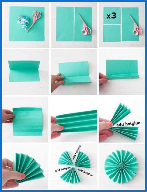 diy fan | Amiga | Pinterest | Paper fans, Paper decorations and Diy fan | DIY and Crafts | Paper ...