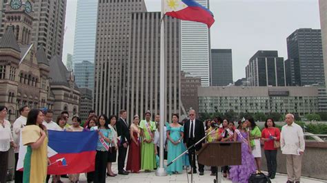 The Philippine Reporter - PH Flag-raising ceremony at Toronto City Hall