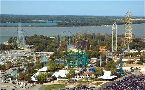 Ohio amusement park Cedar Point launches new swing ride WindSeeker ...