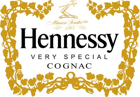 Printable Blank Hennessy Label Png