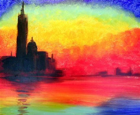 Monet's Venice Twilight - Pinot's Palette Painting