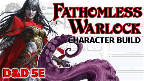 D&D Fathomless Warlock 5E Build - Manipulate Enemy Movement - Wally DM