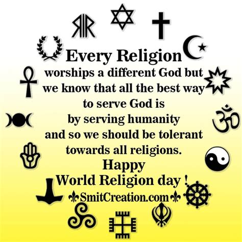 World Religion Day Quote Image - SmitCreation.com