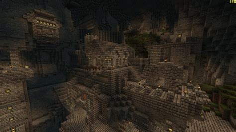 Dwarven City/Underground Minecraft Map