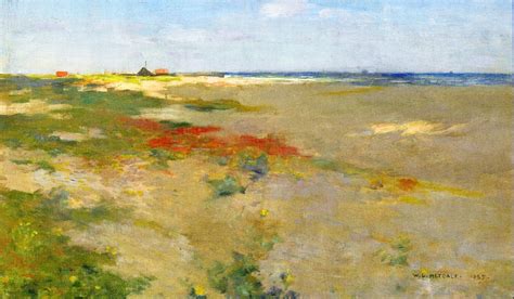 On the Suffolk Coast - Willard Metcalf - WikiArt.org - encyclopedia of ...