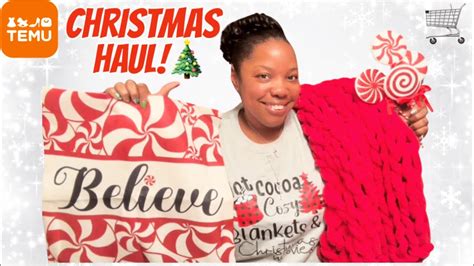 TEMU CHRISTMAS SHOPPING HAUL | TEMU CHRISTMAS FINDS | DECORATE WITH ME ...