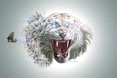 Abstract Tiger by Aymen-Ouertani on DeviantArt