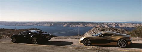 TACHOMETER: Rimac Concept One vs. Bugatti Veyron