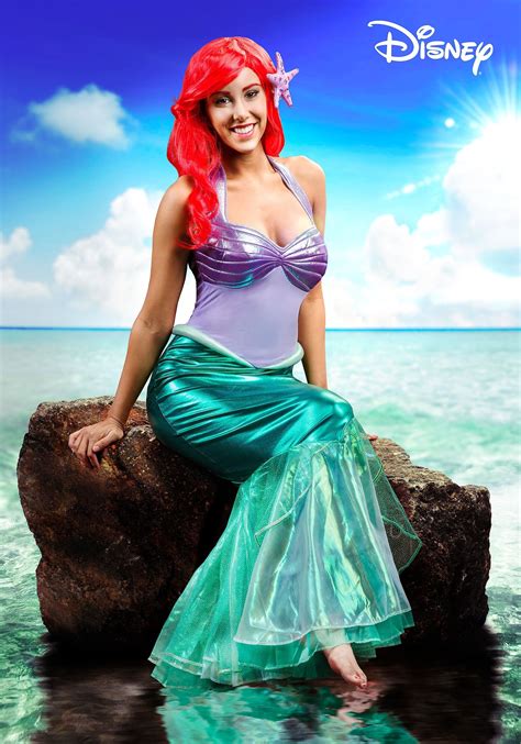 Little Mermaid Ariel Deluxe Womens Costume - Walmart.com