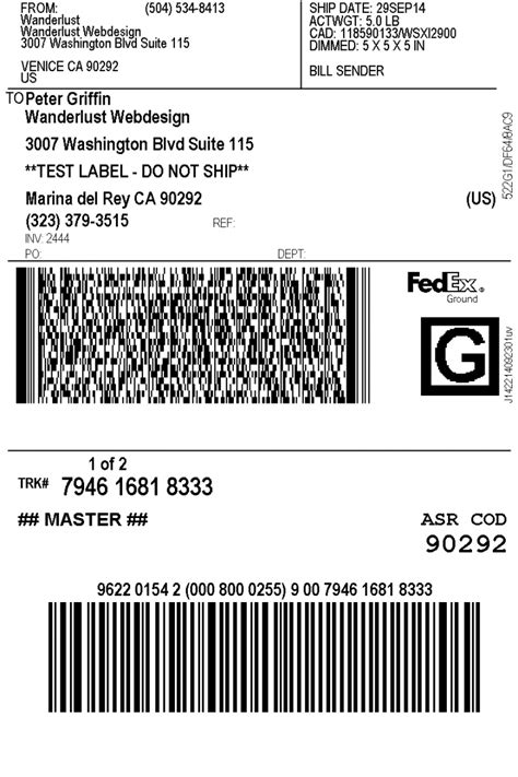 Print FedEx Shipping Labels - WooCommerce Plugin