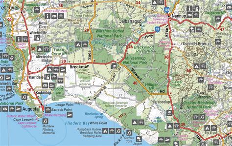 South West Western Australia Map - 6th Edition Hema Maps