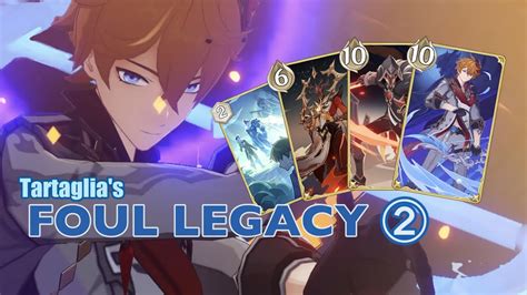 Tartaglia's Foul Legacy Part 2 | Genius Invokation TCG - Genshin Impact - YouTube