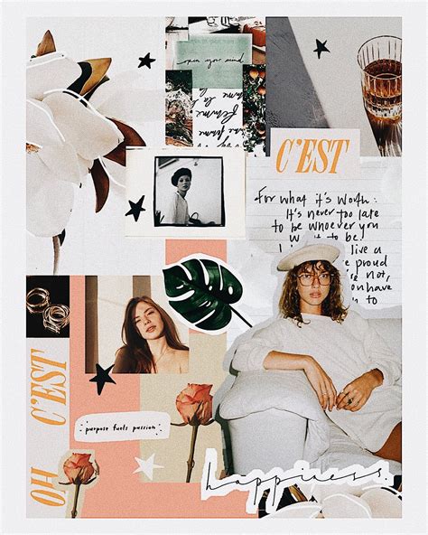 Awesome Moodboard Aesthetic Collage - Catwill Image Bookmark