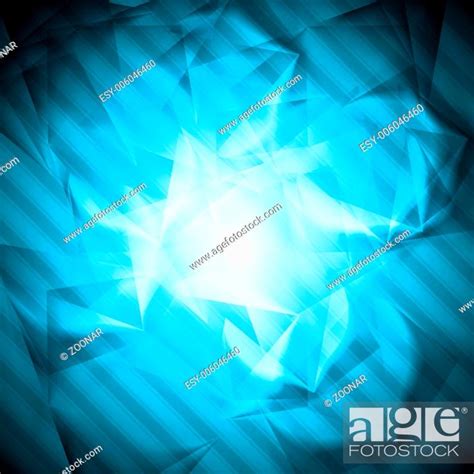 Dark blue technology vector background, Stock Photo, Picture And Low ...