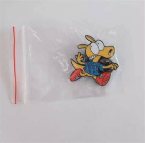 NEW ROCKO'S MODERN Life Rocko Running Animated Cartoon Hat Lapel Pin £ ...