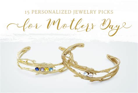 15 Personalized Jewelry Picks for Mother’s Day That Mom Will Love! -The Goods