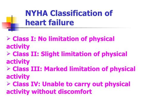 Electrical Classes In Houston: Nyha Class Iii Heart Failure