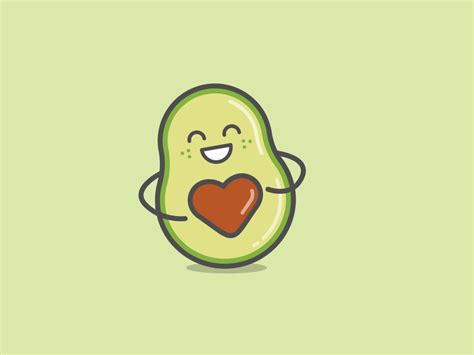 Avocado Love by Clint Hess for Siege Media on Dribbble