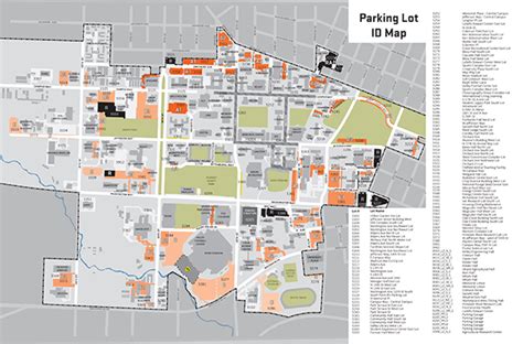 Oregon State University Parking Map - Big Bus Tour Map