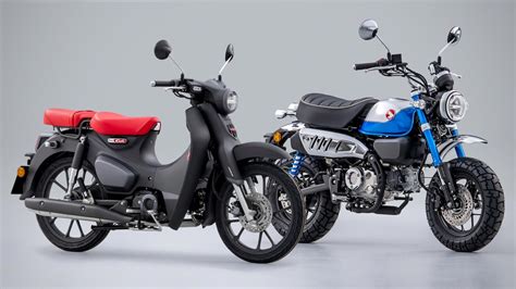 2022 Honda Super Cub and Monkey Motorcycles Are (Retro) Gorgeous